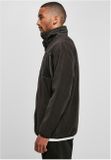 Urban Classics Patched Micro Fleece Jacket black
