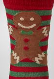 Urban Classics Christmas Gingerbread Lurex Socks 3-Pack multicolor