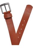 Urban Classics Leather Imitation Belt cognacbrown
