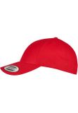 Urban Classics Premium Curved Visor Snapback Cap red