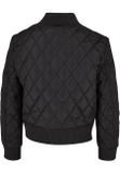 Urban Classics Girls Diamond Quilt Nylon Jacket black