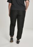 Urban Classics Ladies Lace Jersey Jog Pants black