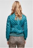 Urban Classics Ladies Diamond Quilt Nylon Jacket jasper