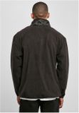 Urban Classics Patched Micro Fleece Jacket black