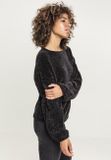 Urban Classics Ladies Oversize Chenille Sweater black