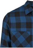 Urban Classics Checked Flanell Shirt blue/black