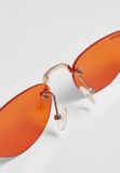 Urban Classics Sunglasses Manhatten 2-Pack silver/black+gold/orange