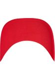 Urban Classics Premium Curved Visor Snapback Cap red