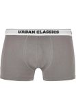 Urban Classics Organic Boxer Shorts 5-Pack m.stripeaop+m.aop+blk+asp+wht