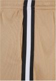 Urban Classics Stripes Mesh Shorts unionbeige/black/white