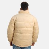 Téli kabát Karl Kani Retro Corduroy Puffer Jacket sand