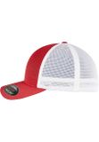 Urban Classics FLEXFIT 360 OMNIMESH CAP 2-TONE red/white