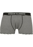 Urban Classics Boxer Shorts 5-Pack bur/dkblu+wht/blk+wht+aop+blk