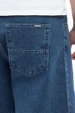 Mass Denim Shorts Jeans Slang baggy fit blue