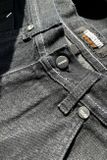 Mass Denim Shorts Jeans Slang baggy fit black rinse
