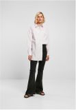 Urban Classics Ladies Oversized Stripe Shirt white/lilac