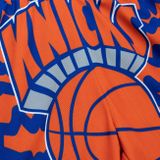 Mitchell &amp; Ness shorts New York Knicks Jumbotron 2.0 Submimated Mesh Shorts royal