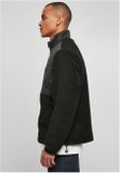 Urban Classics Patched Sherpa Jacket black