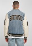 Southpole Denim College Jacket retro midblue washed
