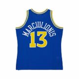 Mitchell &amp; Ness Golden State Warriors #13 Sarunas Marciulionis Road Jersey royal