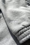 Mass Denim Signature Patch Sweatpants heather grey