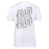 Blood In Blood Out Blood Black Bandana T-Shirt - weiß