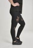 Urban Classics Ladies Laces Inset Leggings black