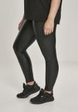 Urban Classics Ladies Faux Leather High Waist Leggings black