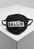 Mr. Tee Ballin and My Game Face Mask 2-Pack black