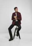 Brandit Duncan Checked Shirt red/brown