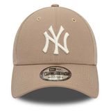 Sapka New Era 9FORTY Adjustable Cap New York Yankees League Essential Brown Beige