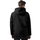 Férfi kabát Urban Classics Padded Pull Over Jacket black