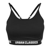 Urban Classics Ladies Sports Bra black