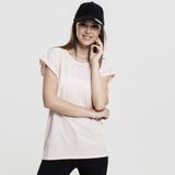 Póló Urban Classics Ladies Extended Shoulder Tee pink