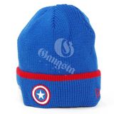 New Era Pop Cuff Knit Captain America Official Cap