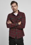 Brandit Duncan Checked Shirt red/brown