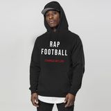 Pulcsi Rap & Football Hoodie Black