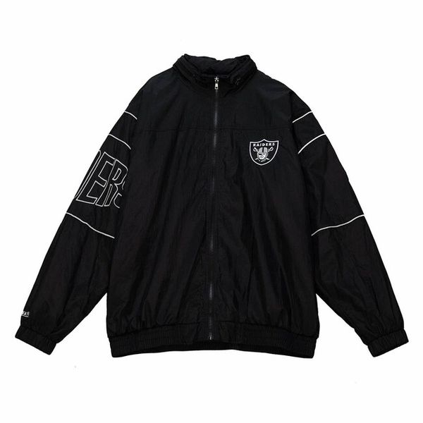 Mitchell & Ness Oakland Raiders Authentic Sideline Jacket black