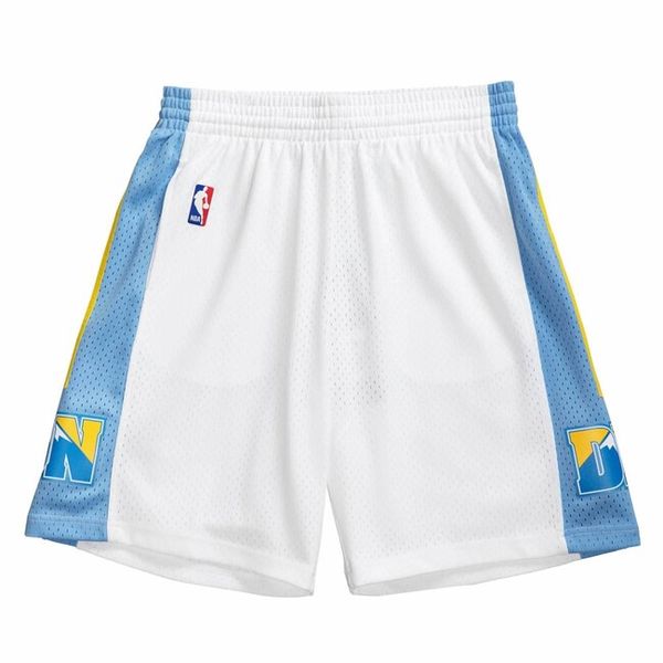 Mitchell & Ness shorts Denver Nuggets Swingman Shorts white