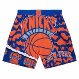 Mitchell & Ness shorts New York Knicks Jumbotron 2.0 Submimated Mesh Shorts royal