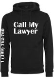 Mr. Tee Call My Lawyer Hoody black