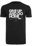 Mr. Tee Give Up and Go Home Tee black