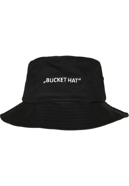 Mr. Tee Lettered Bucket Hat black