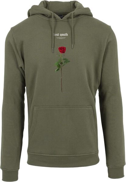 Mr. Tee Lost Youth Rose Hoody olive
