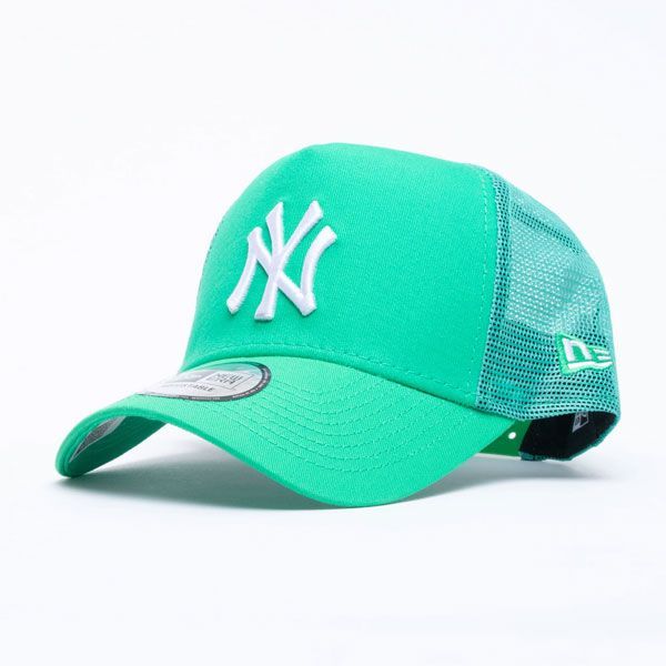 sapka New Era 940 Af Trucker cap MLB League Essential NY Yankees Green