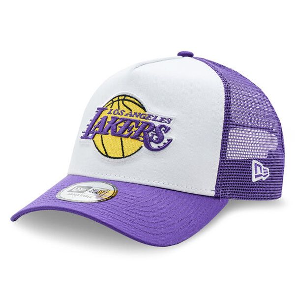 sapka New Era 940 Af Trucker NBA Team Clear Lakers Purple
