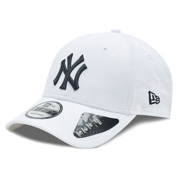 sapka New Era 9Forty MLB Diamond Era Essential NY Yankees White Black