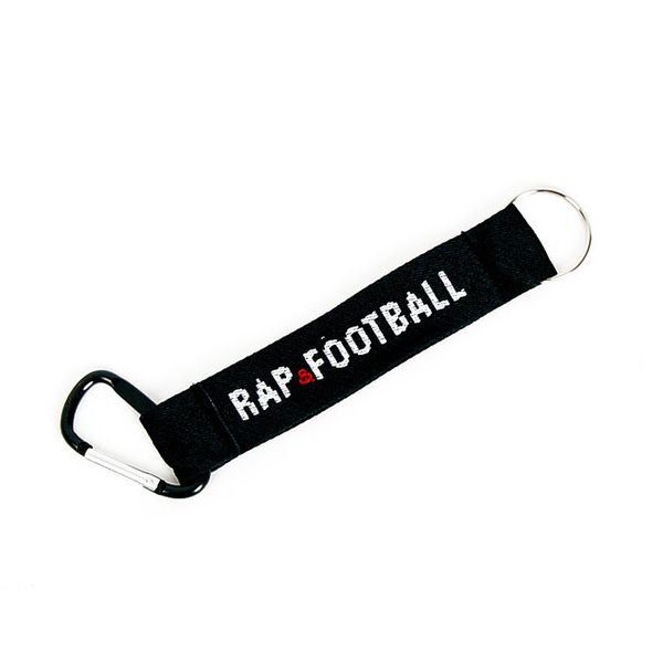 Kulcstartó Rap Football Basic Logo Keychain Black