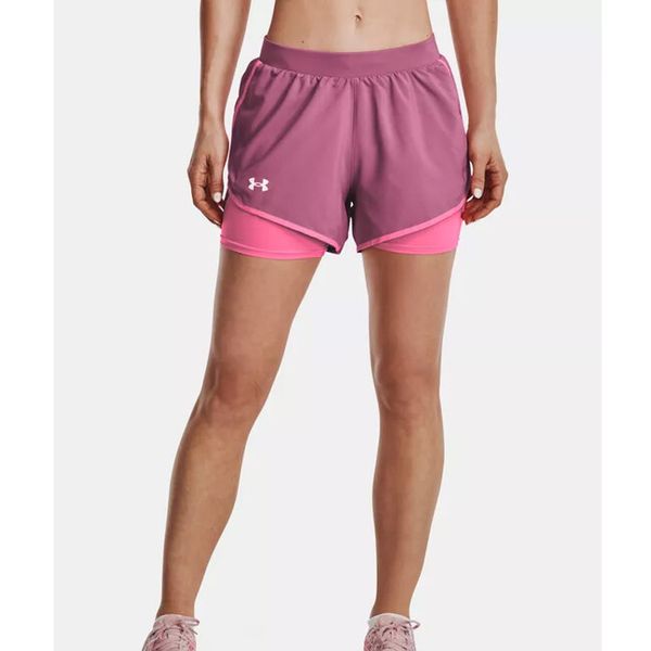 Under Armour UA Fly By 2.0 2N1 Short-PNK