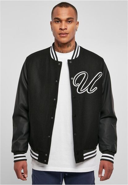 Urban Classics Big U College Jacket black